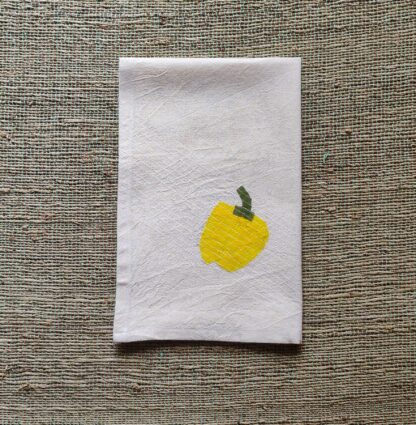 Yellow Pepper Kitchen Towel - Image 5